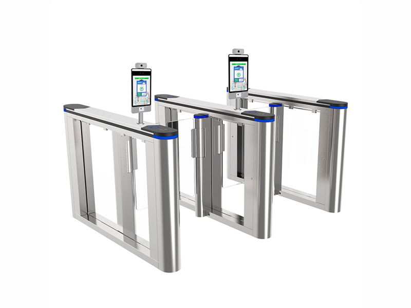 F6健康碼身份證測溫核驗(yàn)設(shè)備系列 智能人臉識(shí)別測溫健康碼核驗(yàn)閘機(jī)通道立柱款（可選配通道閘和門禁控制）