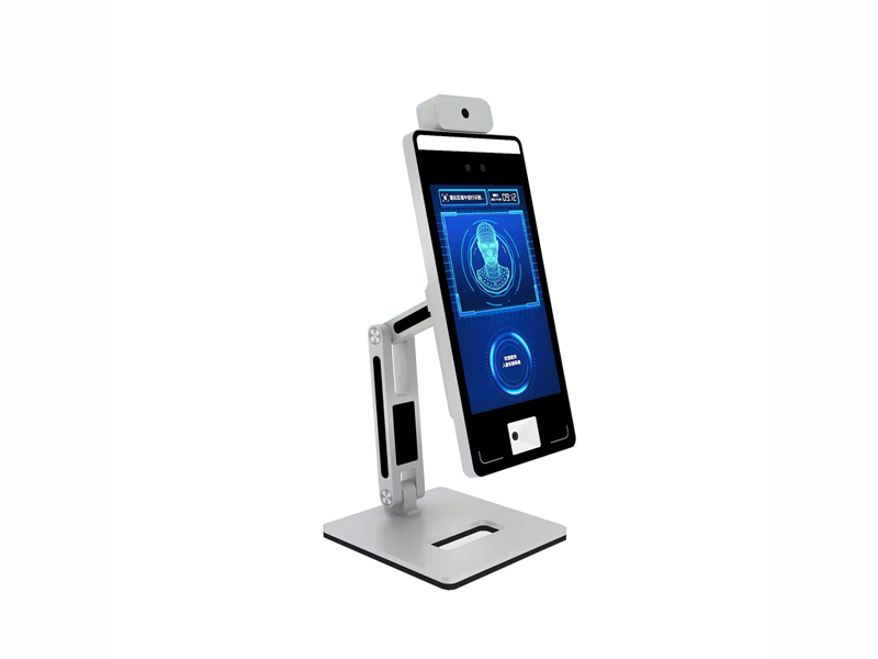 F6健康碼身份證測溫核驗(yàn)設(shè)備系列 智能人臉識(shí)別測溫健康碼核驗(yàn)閘機(jī)通道立柱款（可選配通道閘和門禁控制）