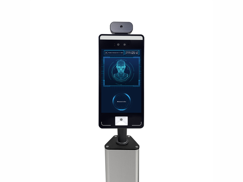 F6健康碼身份證測溫核驗(yàn)設(shè)備系列 智能人臉識(shí)別測溫健康碼核驗(yàn)閘機(jī)通道立柱款（可選配通道閘和門禁控制）