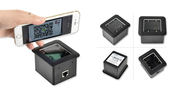 無紙化過閘，只需簡單的嵌入二維碼掃描模組即可