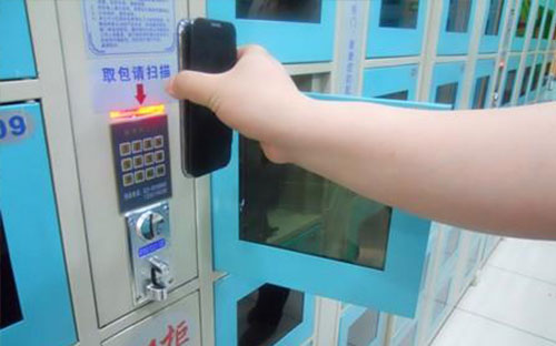 二維碼掃描模組實現(xiàn)超市寄存柜掃碼新體驗