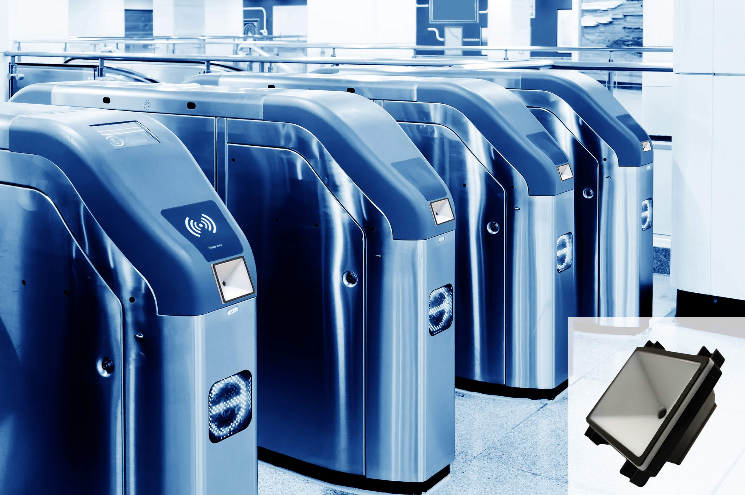 有沒有閘機(jī)上安裝的條碼掃描模組呢